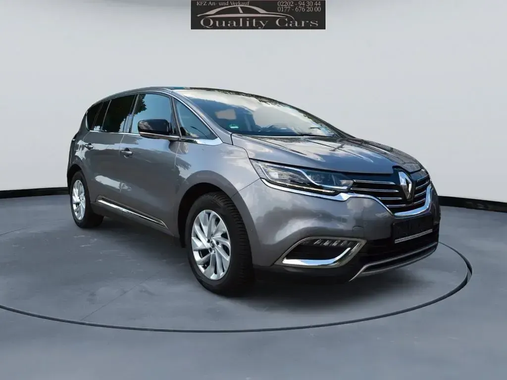 Gebraucht Renault Espace Intens 160 PS (117 kW) 2017 Grau Van / Kleinbus