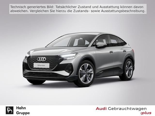 Taifungrau metallic Gebraucht 2022 Audi Q4 Sportback e-tron S-Line SUV | 34.930 € (Fairer Preis) - Bild 1/4