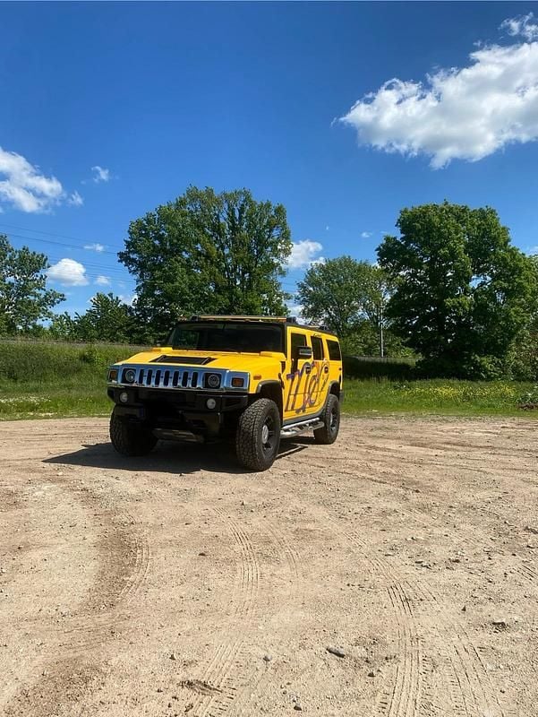 Gelb Gebraucht 2004 Hummer H2 SUV | 17.500 € (Superpreis) - Bild 1/4