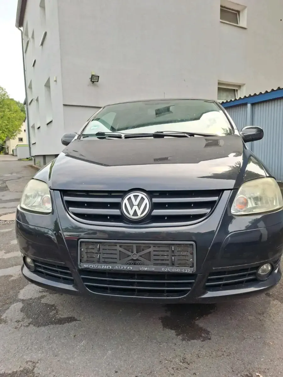 Gebraucht VW Fox 75 PS (55 kW) 2007 Schwarz Kleinwagen