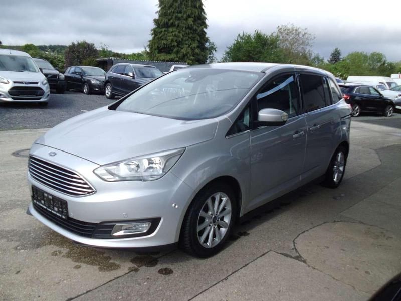 Silber Gebraucht 2018 Ford Grand C-Max Van / Kleinbus | 7.450 € (Superpreis) - Bild 1/4