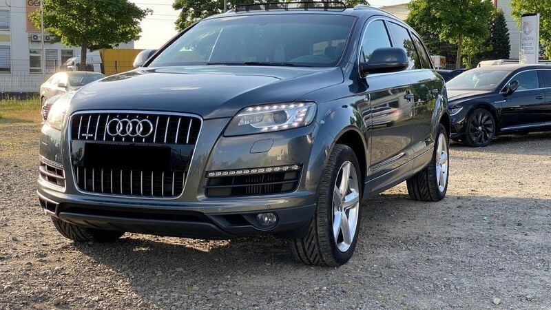 Second-hand Audi Q7 S-Line 204 CP (150 kW) 2012 Gri SUV