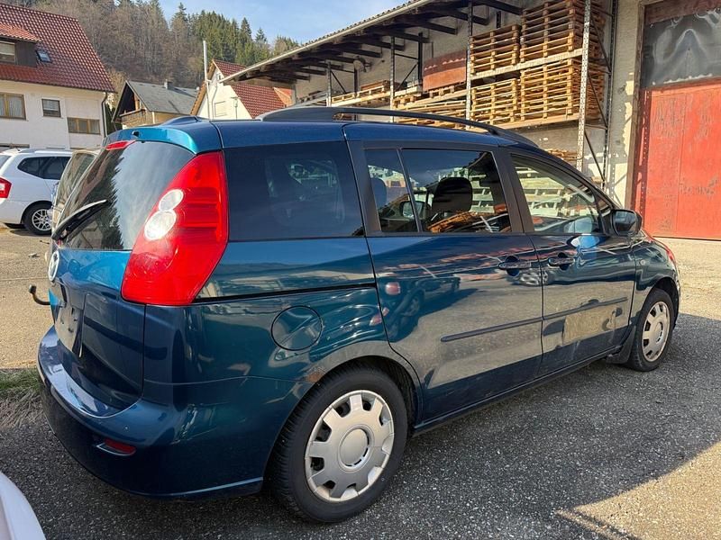 Gebraucht Mazda 5 Exclusive 116 PS (85 kW) 2007 Blau Van / Kleinbus