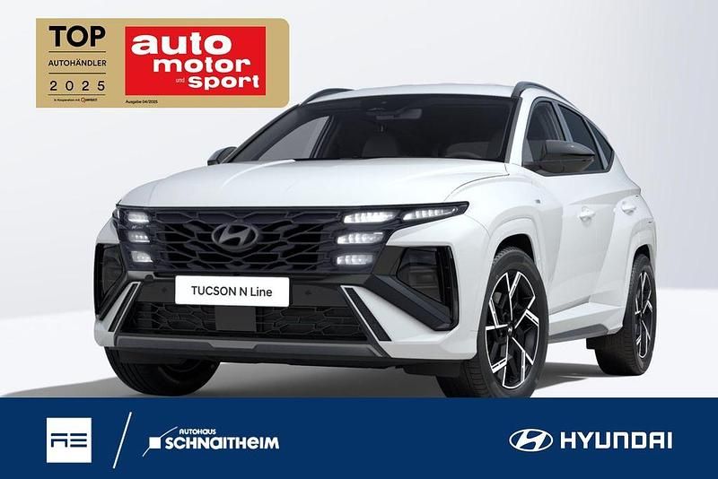 Weiß Neu 2025 Hyundai Tucson N Line SUV | 34.990 € (Fairer Preis) - Bild 1/3