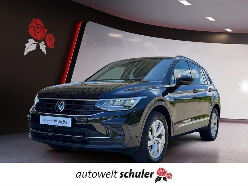 Schwarz Gebraucht 2021 VW Tiguan Life SUV | 27.949 € (Guter Preis) - Bild 1/4