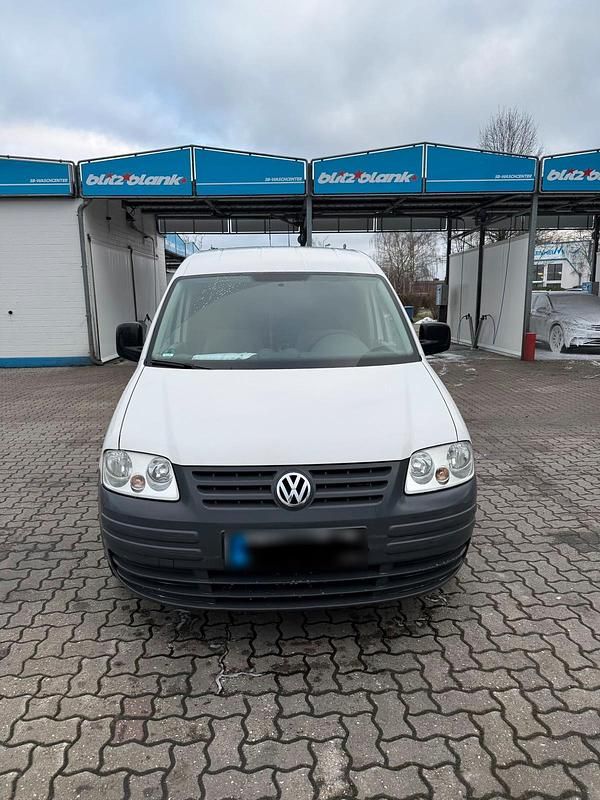Second-hand VW Caddy 75 CP (55 kW) 2010 Alb Monovolum