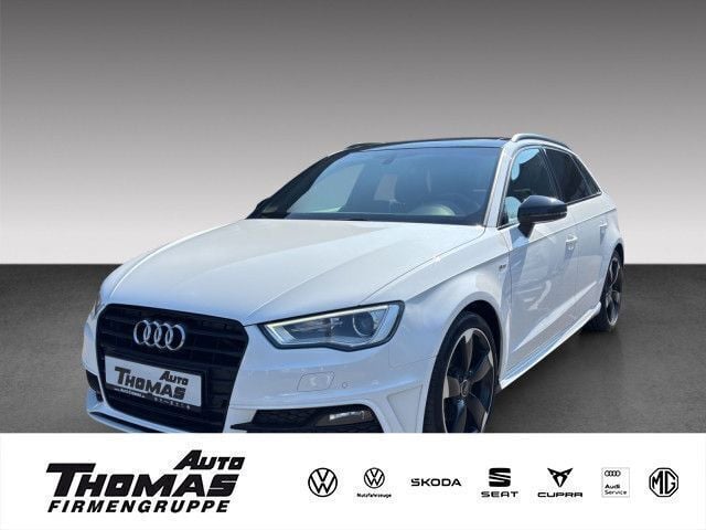Weiß Gebraucht 2016 Audi A3 Sportback S-Line Kleinwagen | 18.800 € (Teuer) - Bild 1/3