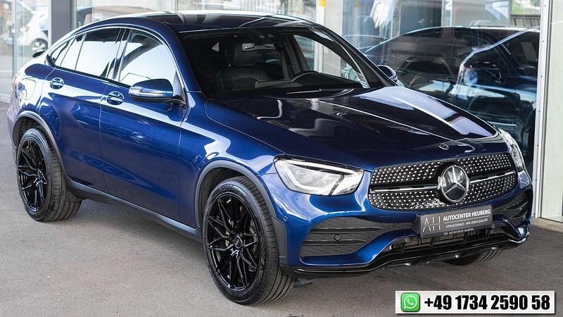 Blau Gebraucht 2019 Mercedes GLC200 AMG SUV | 39.990 € (Etwas zu teuer) - Bild 1/4