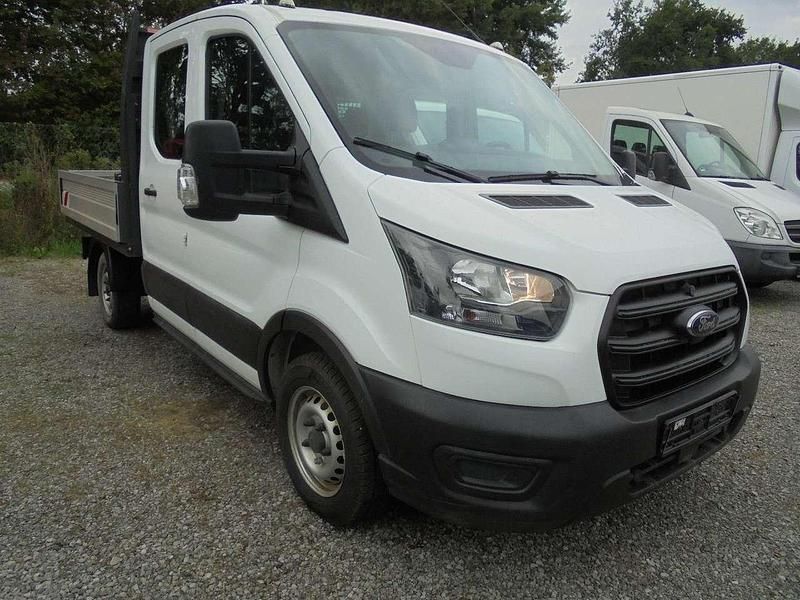 Frozen white (frostweiß) Gebraucht 2021 Ford Transit Van / Kleinbus | 19.992 € (Superpreis) - Bild 1/4