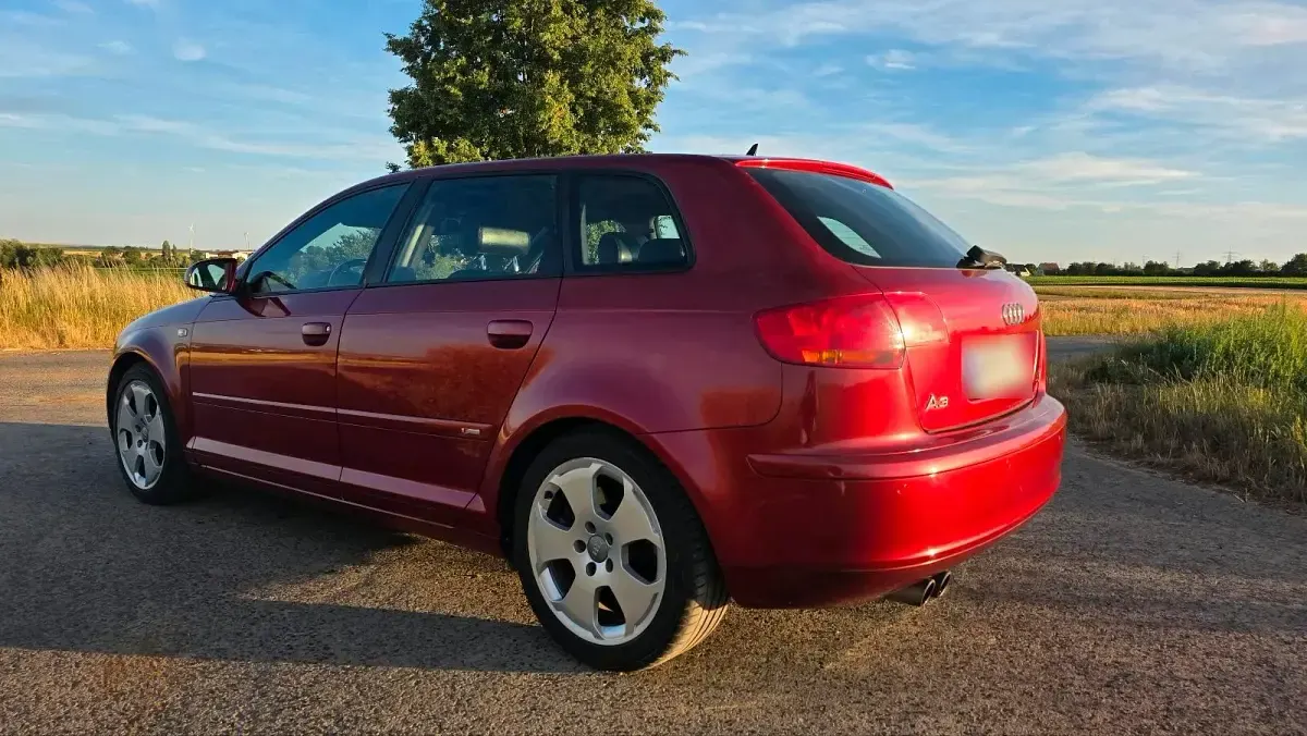 Gebraucht Audi A3 S-Line 250 PS (183 kW) 2006 Rot Kleinwagen