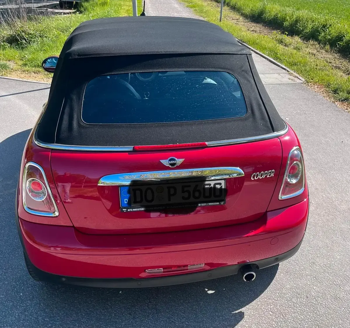 Gebraucht Mini Cooper Cabriolet 122 PS (89 kW) 2012 Rot Cabrio