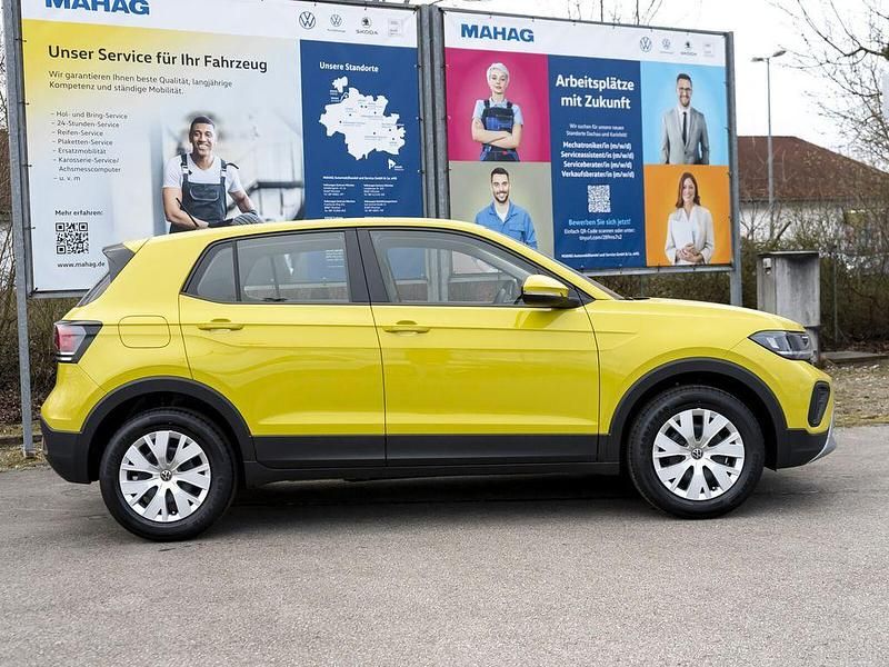 Nowe VW T-Cross 95 KM (69 kW) 2025 Żółty SUV