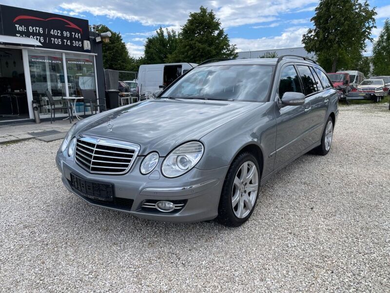 Silber Gebraucht 2008 Mercedes E280 Avantgarde Kombi | 4.950 € (Fairer Preis) - Bild 1/4