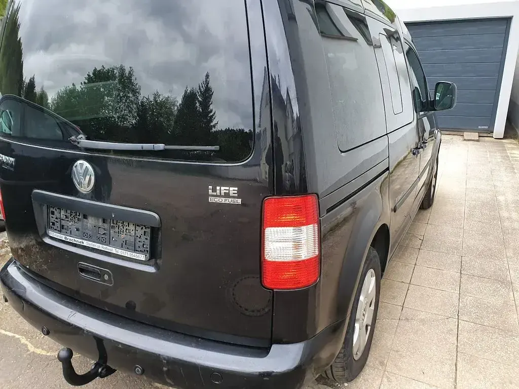 Gebraucht VW Caddy Style 109 PS (80 kW) 2009 Schwarz Van / Kleinbus