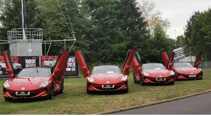 Neu MG Cyberster 375 kW (510 PS) 2025 Rot Cabrio