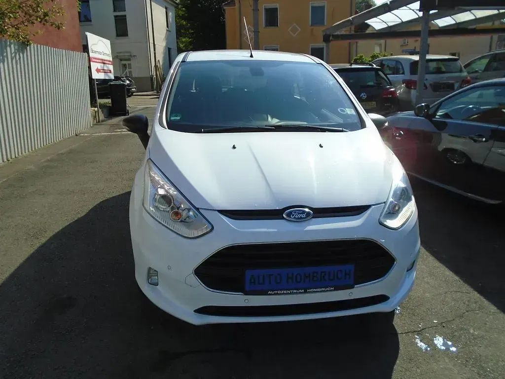 Gebraucht Ford B-MAX Titanium 105 PS (77 kW) 2013 Weiß Van / Kleinbus
