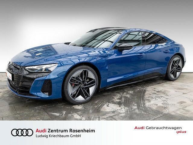 Blau Gebraucht 2023 Audi e-tron GT quattro Limousine | 96.880 € - Bild 1/2