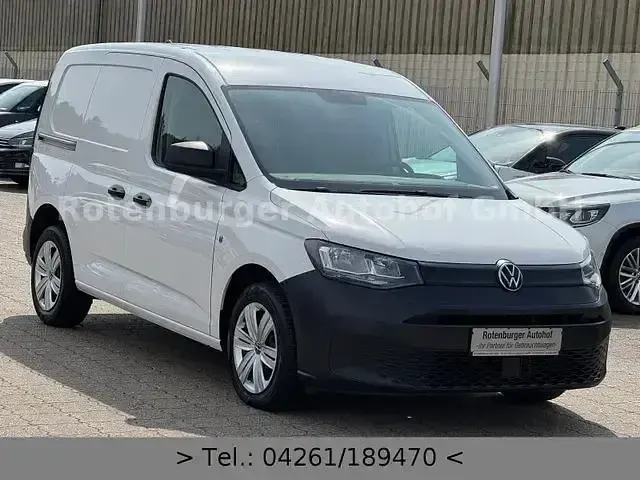 Gebraucht VW Caddy 75 PS (55 kW) 2021 Weiß Van / Kleinbus