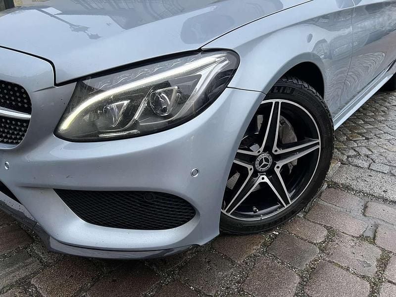 Gebraucht Mercedes C400 AMG 333 PS (244 kW) 2017 Diamantsilber Coupé