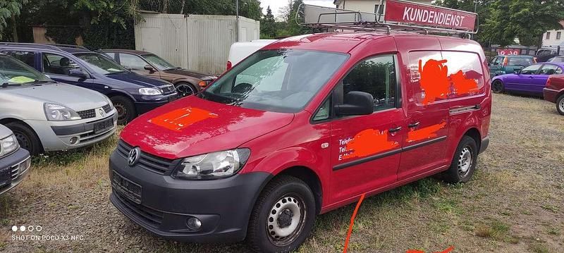Rot Gebraucht 2011 VW Caddy Maxi Van / Kleinbus | 4.000 € - Bild 1/4