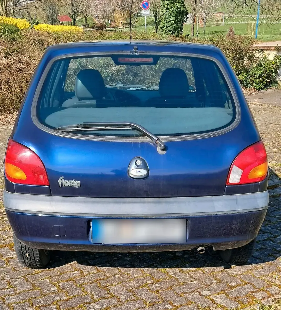 Gebraucht Ford Fiesta 60 PS (44 kW) 2002 Blau Kleinwagen