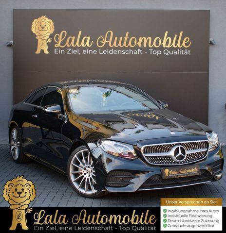 Ung. schwarz unilack Gebraucht 2018 Mercedes E220 AMG line Coupé | 37.980 € (Etwas zu teuer) - Bild 1/4