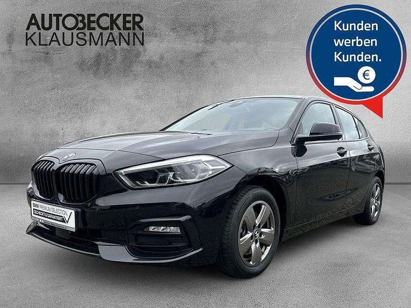 Schwarz Gebraucht 2023 BMW 118 Sport Line Kleinwagen | 22.426 € (Fairer Preis) - Bild 1/4