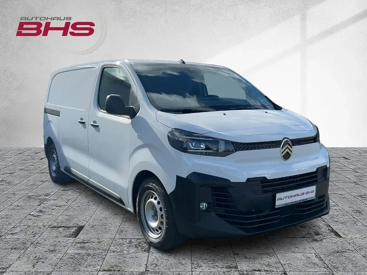 Neu Citroën Jumpy 144 PS (105 kW) 2025 Kaolin weiss (weiß) Van / Kleinbus