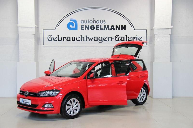 Gebraucht VW Polo Comfortline 110 PS (80 kW) 2021 Rot Kleinwagen