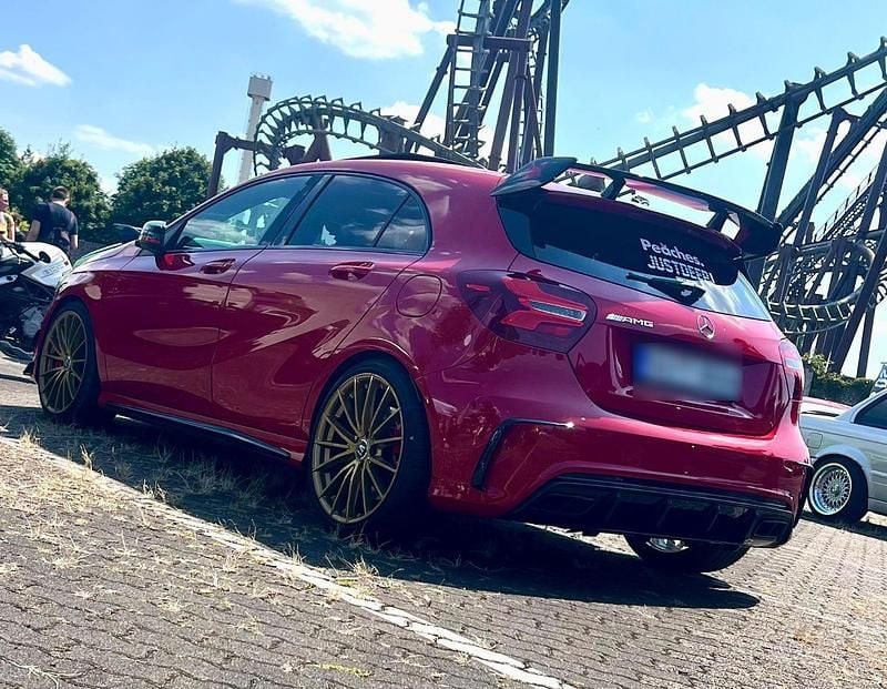Gebraucht Mercedes A45 AMG AMG 421 PS (309 kW) 2018 Rot Kleinwagen