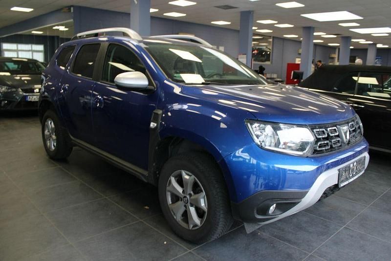Blau Gebraucht 2021 Dacia Duster SUV | 14.980 € (Guter Preis) - Bild 1/4