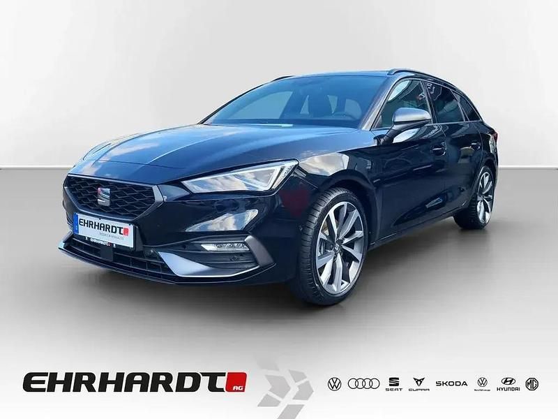 Midnight schwarz metallic Neu 2025 Seat Leon FR Kombi | 43.490 € - Bild 1/3