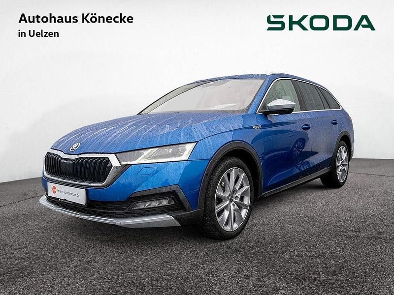 Blau Gebraucht 2022 Skoda Octavia Scout 4x4 Kombi | 23.860 € (Fairer Preis) - Bild 1/4
