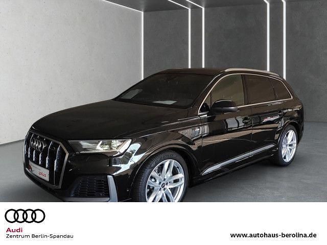 Schwarz Gebraucht 2022 Audi Q7 S-Line SUV | 50.555 € (Fairer Preis) - Bild 1/4