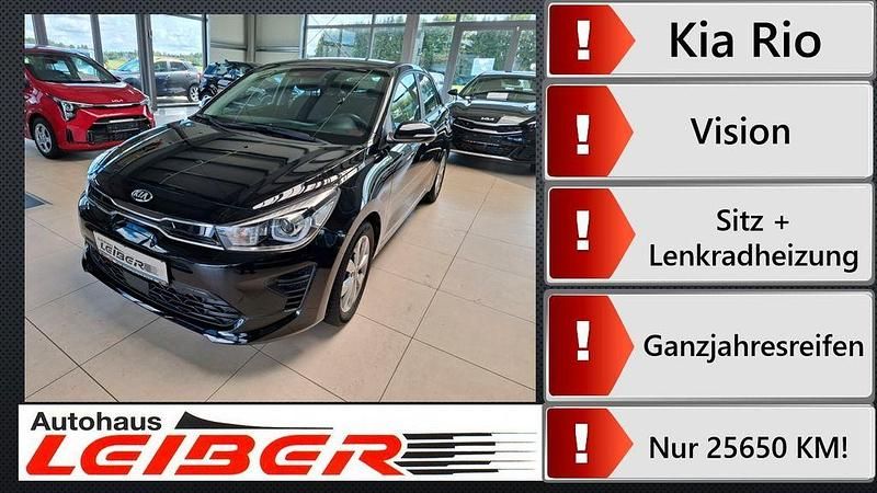 Schwarz Gebraucht 2021 Kia Rio Vision Limousine | 13.990 € (Fairer Preis) - Bild 1/4
