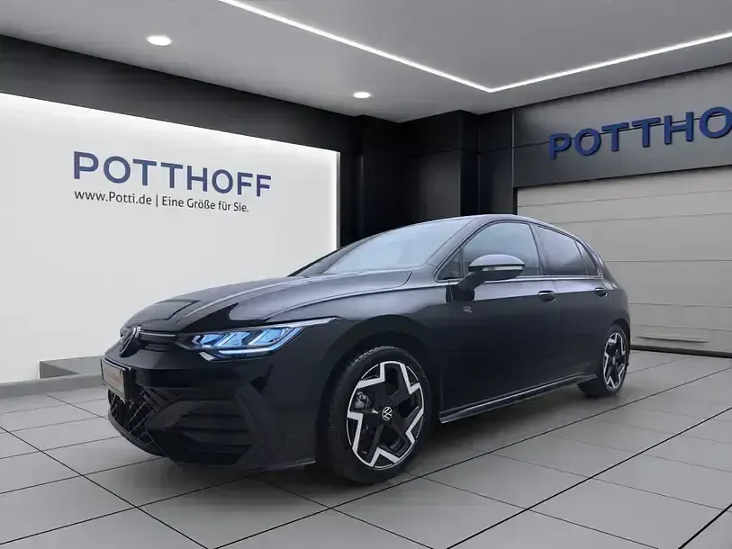 Gebraucht VW Golf VIII R-line 150 PS (110 kW) 2025 Schwarz Limousine