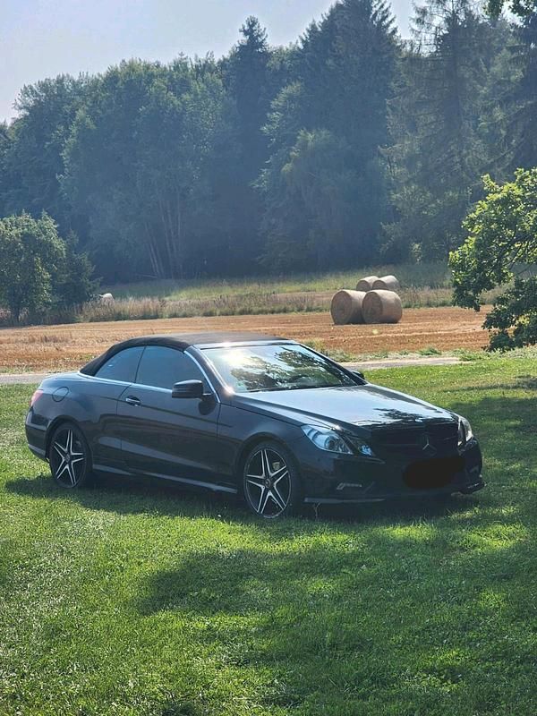 Usata Mercedes E350 2009 Nero Cabrio