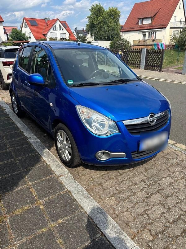 Blau Gebraucht 2012 Opel Agila Edition Kleinwagen | 4.500 € (Fairer Preis) - Bild 1/4