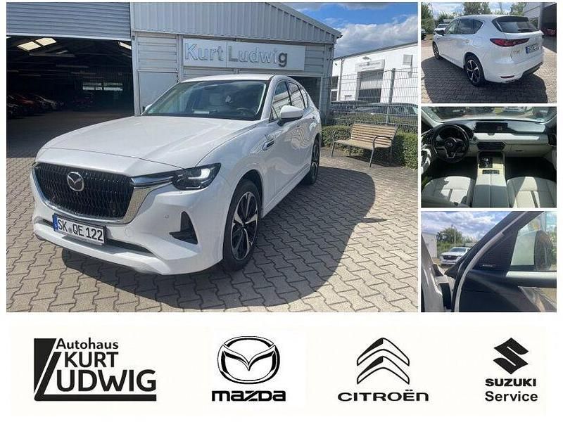 Weiß Gebraucht 2023 Mazda CX-60 Takumi-Line SUV | 49.990 € (Teuer) - Bild 1/4