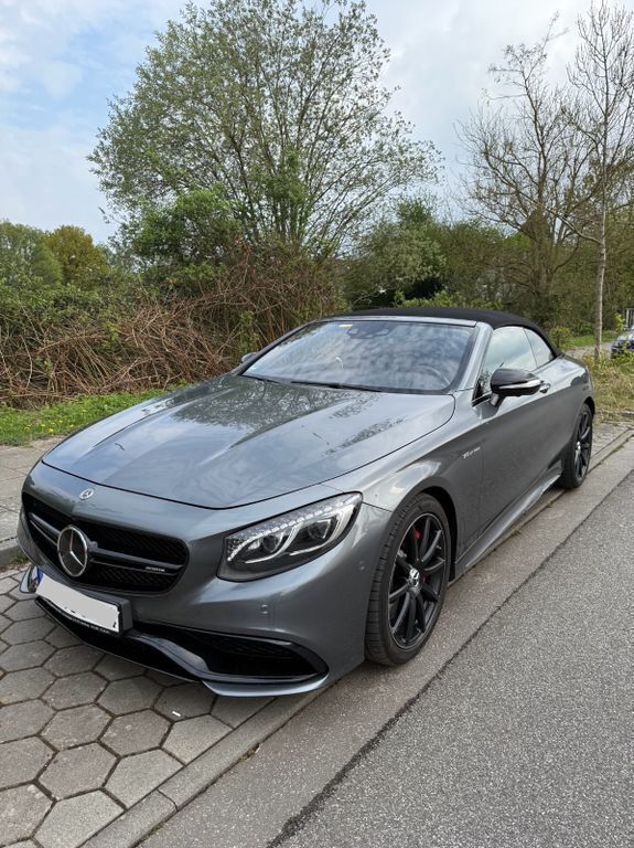 Grau Gebraucht 2017 Mercedes S63 AMG AMG Cabrio | 100.000 € (Guter Preis) - Bild 1/4