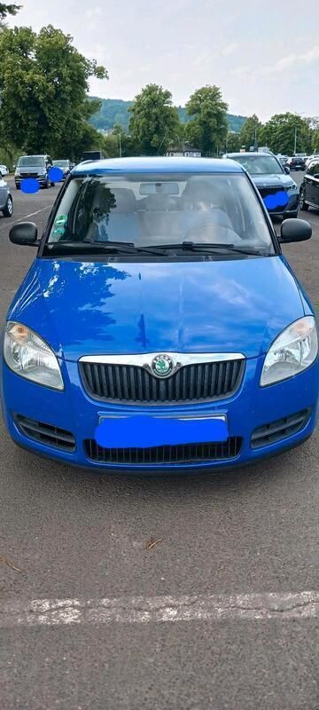 Blau Gebraucht 2008 Skoda Fabia Kleinwagen | 500 € (Superpreis) - Bild 1/4