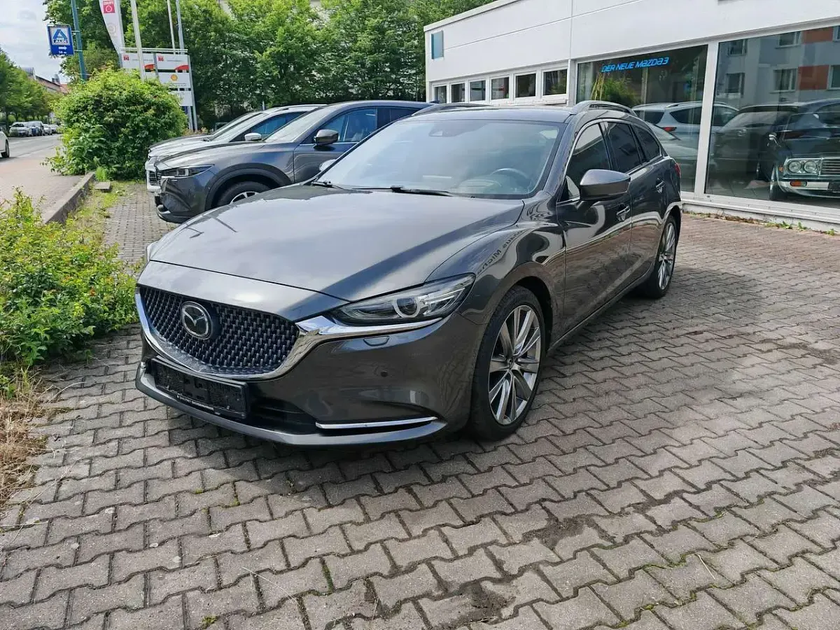 Gebraucht Mazda 6 Edition 184 PS (135 kW) 2021 Machine gray Kombi