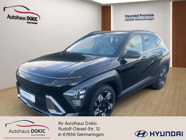 Abyss black Gebraucht 2023 Hyundai Kona Prime SUV | 28.990 € (Fairer Preis) - Bild 1/4