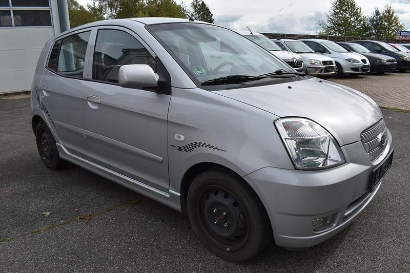 Gebraucht Kia Picanto EX 65 PS (47 kW) 2007 Silber Kleinwagen