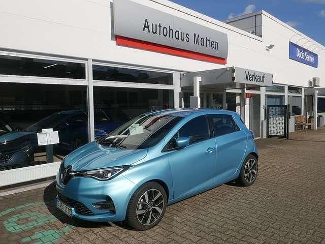 Aquamarinblau Gebraucht 2021 Renault Zoe Intens Kleinwagen | 18.990 € (Teuer) - Bild 1/4