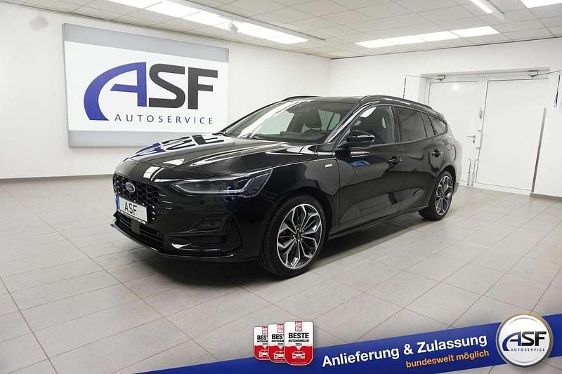 Schwarz Gebraucht 2022 Ford Focus ST-Line Kombi | 18.970 € (Guter Preis) - Bild 1/3