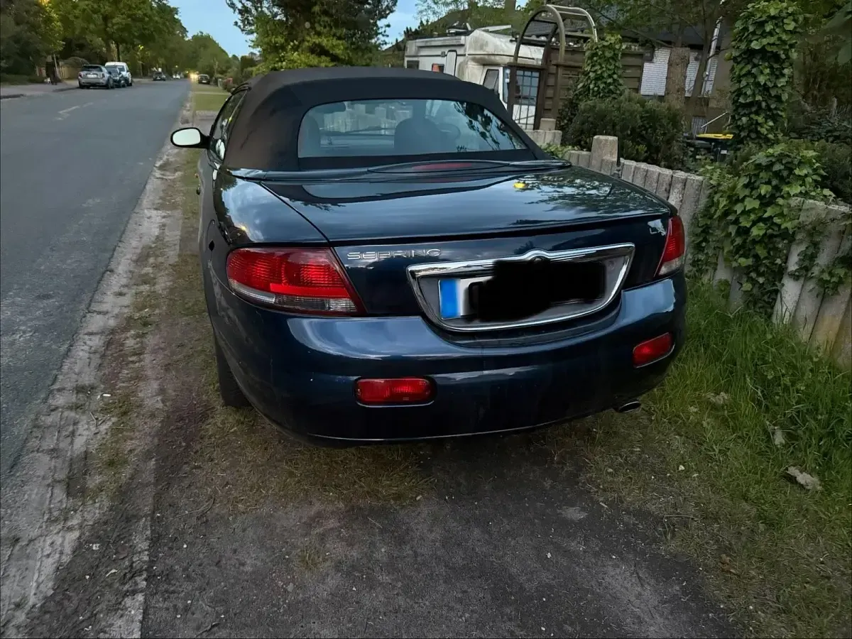 Używany Chrysler Sebring Cabriolet 203 KM (149 kW) 2003 Niebieski Kabriolet