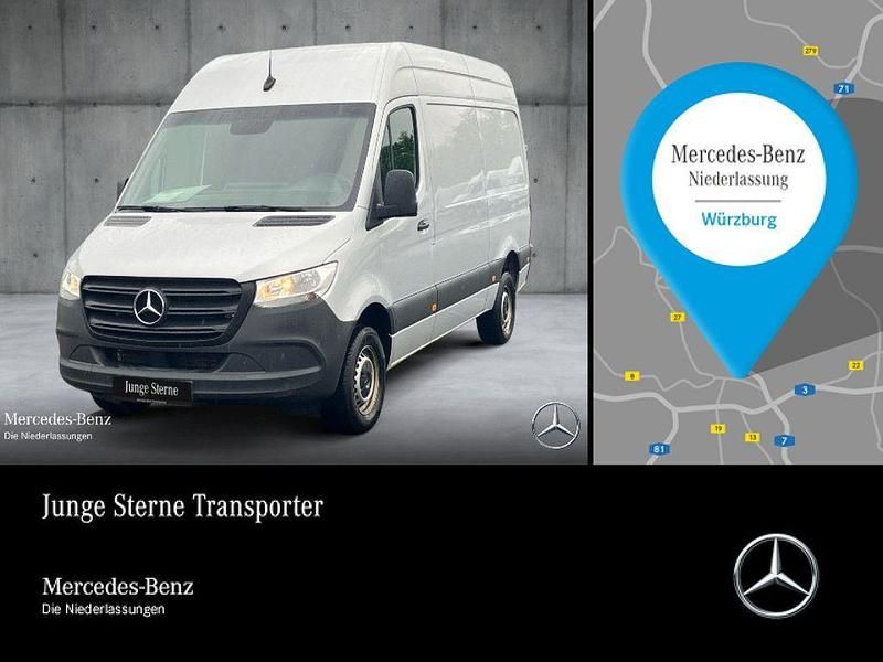 Silber Gebraucht 2021 Mercedes Sprinter Van | 30.321 € (Fairer Preis) - Bild 1/4