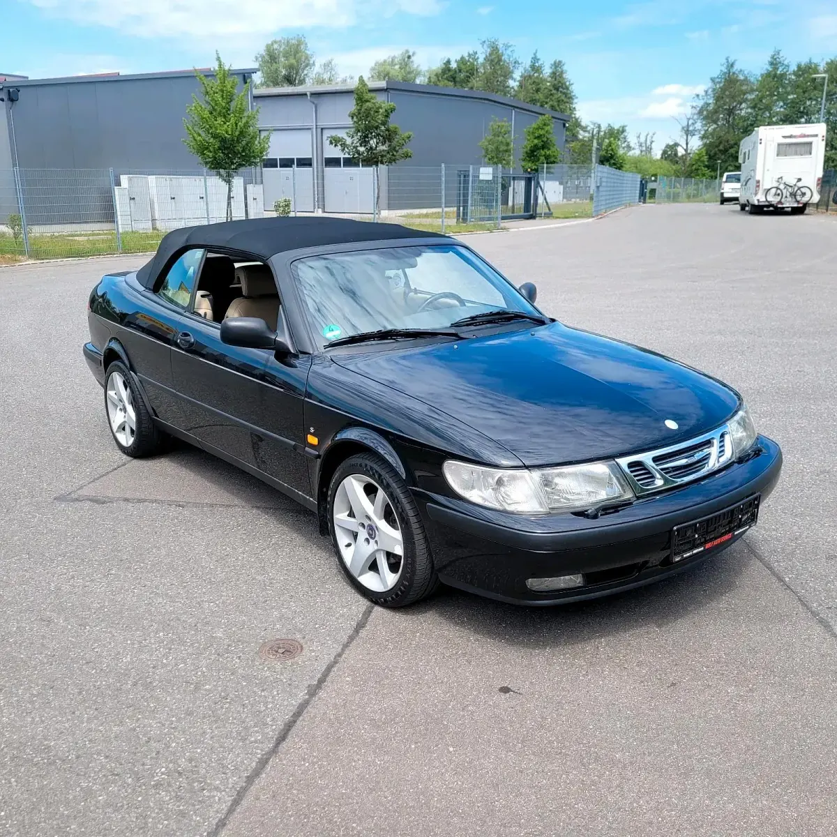 Gebraucht Saab 900 131 PS (96 kW) 2000 Schwarz Cabrio