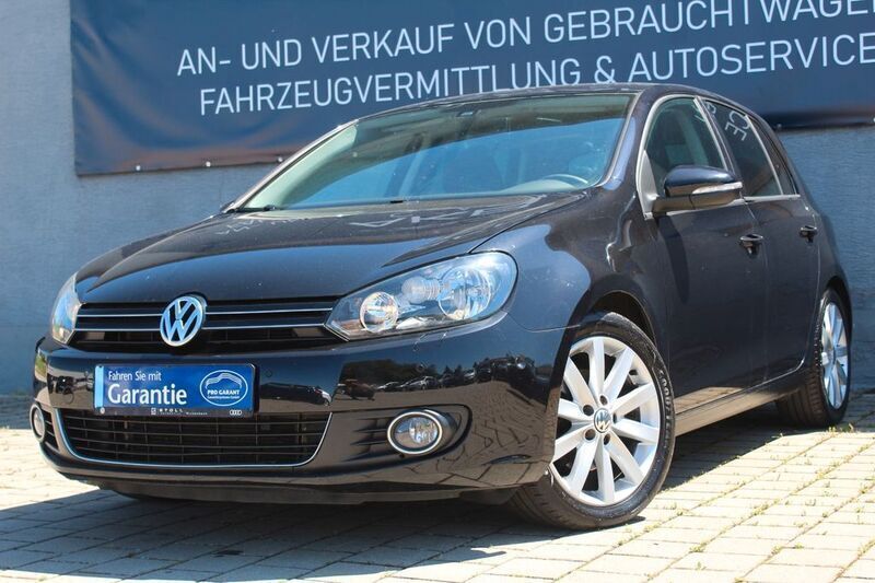 Schwarz Gebraucht 2009 VW Golf VI Highline Limousine | 4.490 € (Fairer Preis) - Bild 1/4